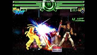 Akira Yuki and Ky Kiske vs Jacky Bryant and Sol Badguy (MUGEN Battle Request)