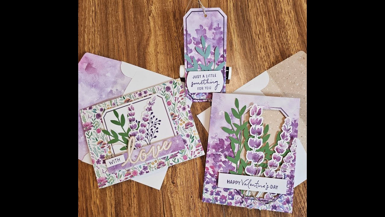 Lovely Lavender January Paper Pumpkin - YouTube