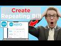 How to Create a Repeating Bill in Xero (Easy Guide)