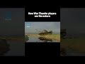 How war thunder players see nature: