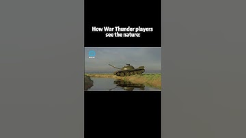 How war thunder players see nature: