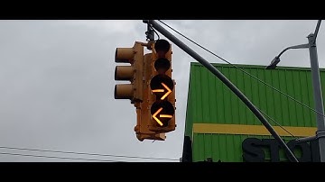 4-Section Double Flashing Yellow Arrow Signal.