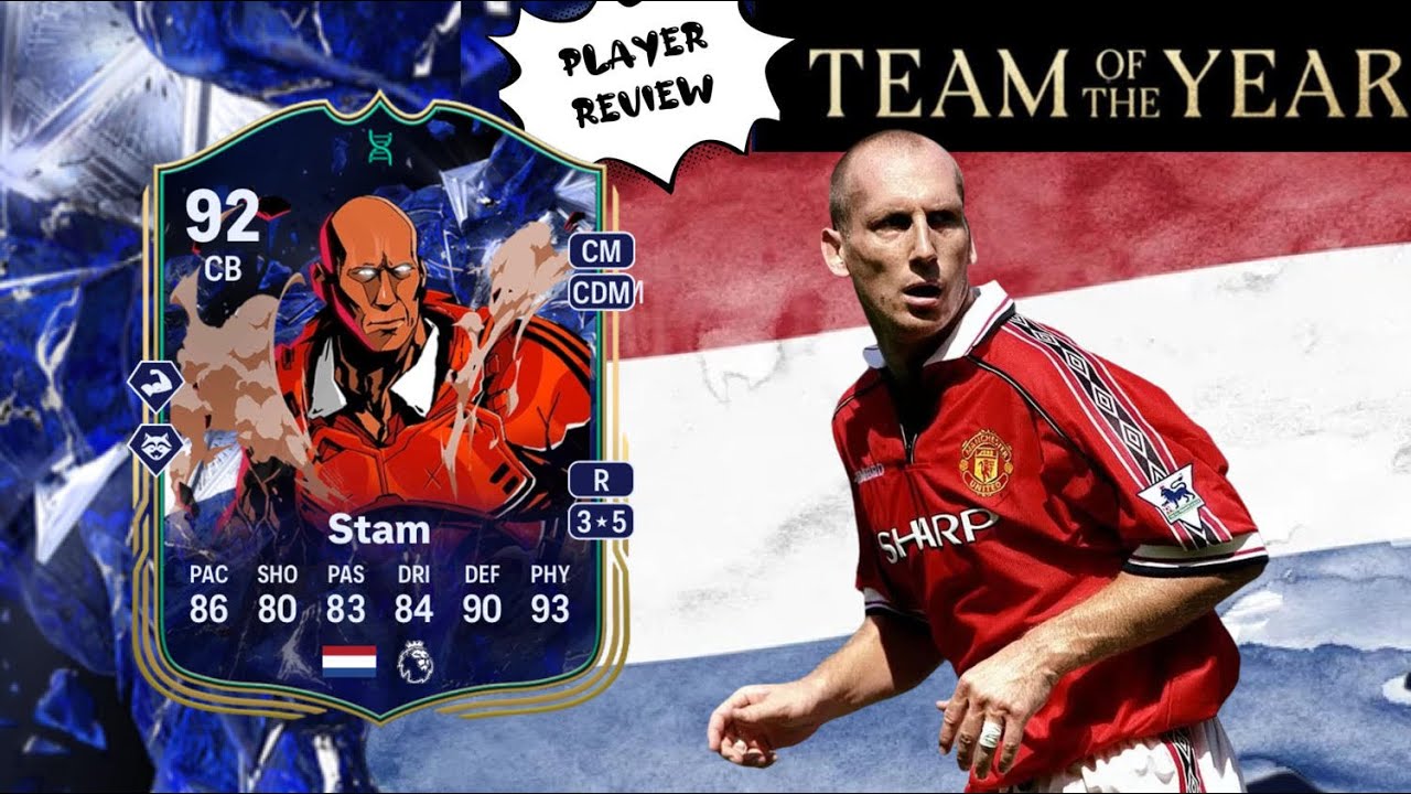 92 TOTY Evo Star Jaap Stam Player Review | FC25