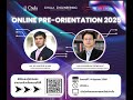 งานONLINE PRE-ORIENTATION 2025ไขข้อสงสัยเกี่ยวกับหลักสูตรวิศวกรรมคอมพิวเตอร์และเทคโนโลยีดิจิทัลCEDT