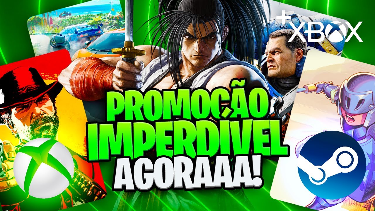 🔥 QUE LOUCURA! JOGOS AAA por R$9 e R$15 no XBOX e STEAM – TÁ MUITO BARATO!