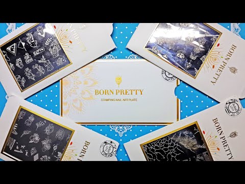 Обзор пластин для стемпинга BORN PRETTY с AliExpress