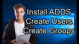Installing Active Directory in Windows Server 2019 - (Step By Step Guide)