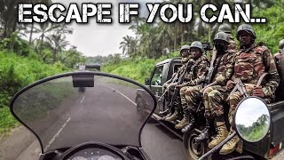 Escape From A Country At War Motorcycle World Tour Africa 