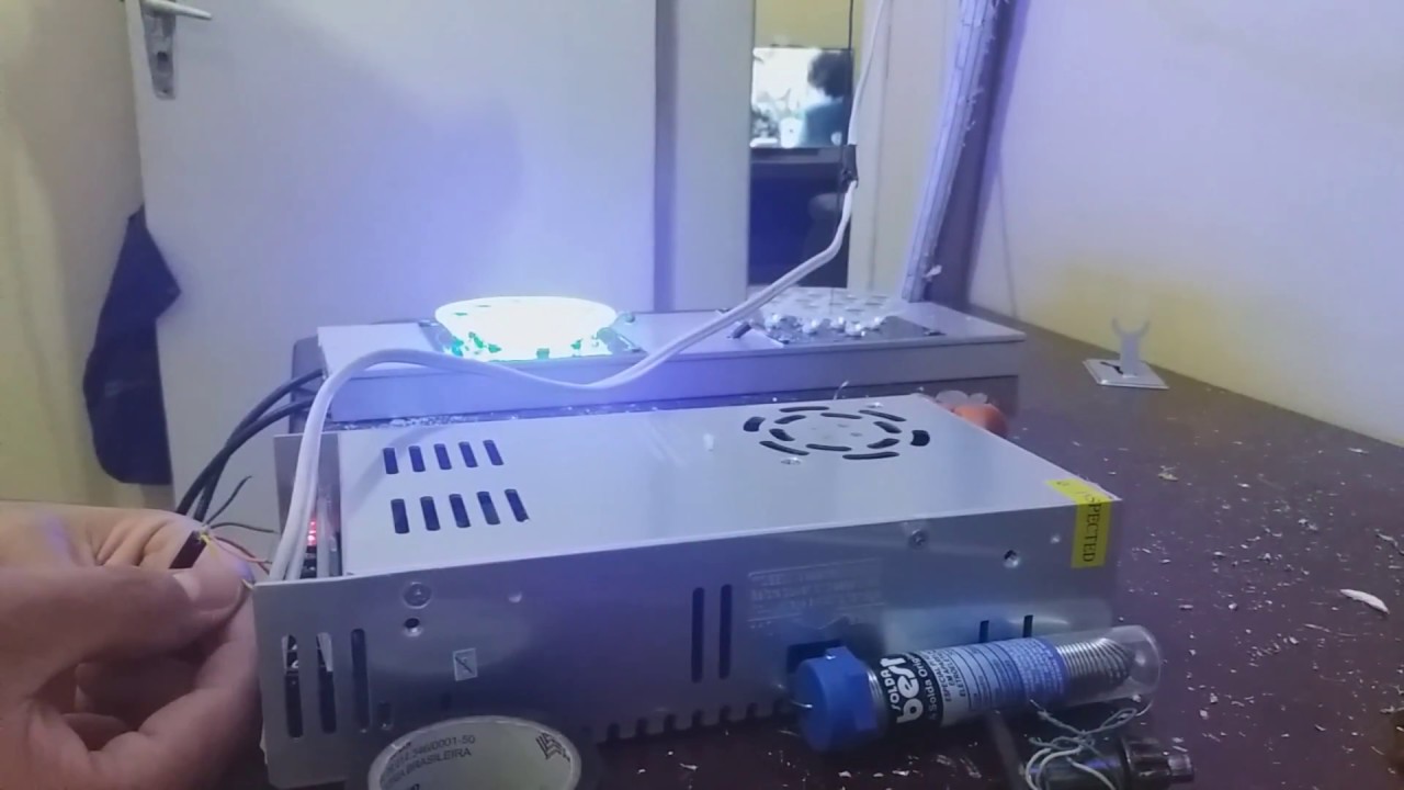 Prévia da Montagem da Luminária Hydra DIY YouTube