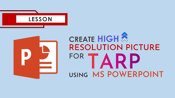 High Resolution Picture for Tarp in Powerpoint - Click Guru
