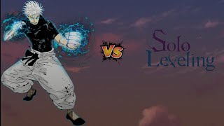 Gojo vs Solo leveling 