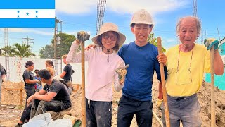 My parents build a school in Honduras with me