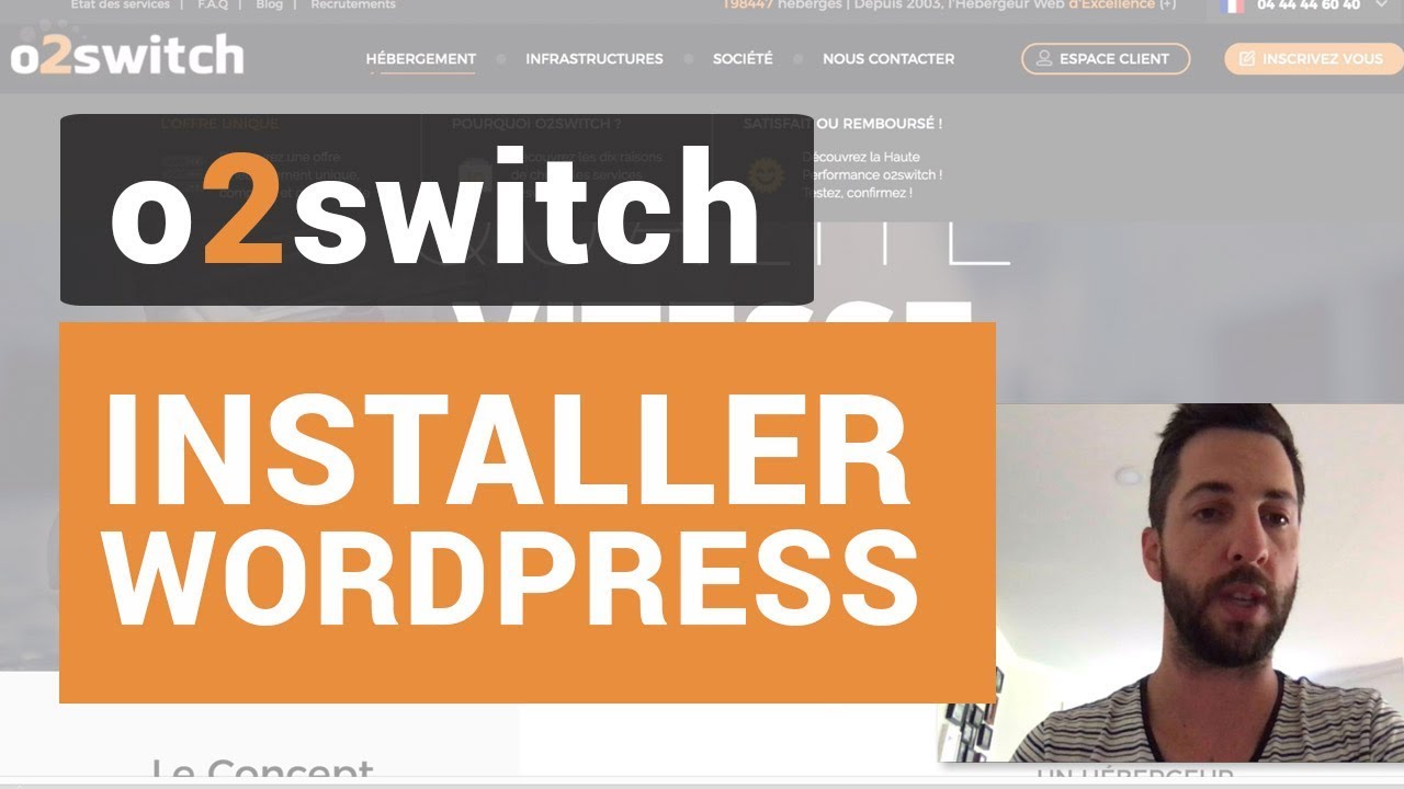 Hébergement o2switch : Y installer WordPress et comment ajouter un ...