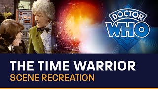 Doctor Who - The Time Warrior: Castle destruction recreation