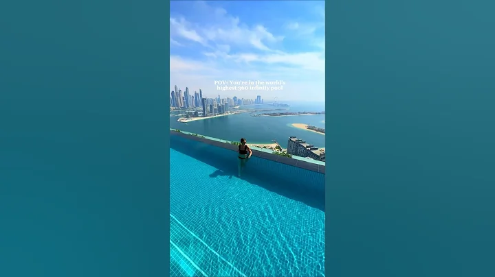 This Is Aura Skypool Dubai  #shorts #travel #bucketlist #dubai #visitdubai #skypool #dubaitravel