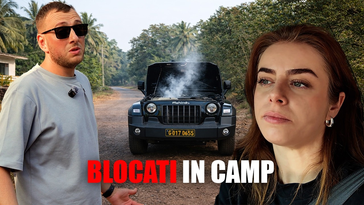NI S-A STRICAT MAȘINA în INDIA și am rămas în MIJLOCUL CÂMPULUI. Ce a urmat ne-a ȘOCAT.