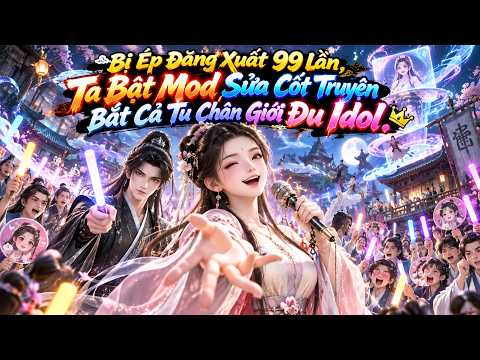 Anime Review | Bị Ép Đăng Xuất 99 Lần, Ta Bật Mod Sửa Cốt Truyện Bắt Cả Tu Chân Giới Đu Idol tập 1