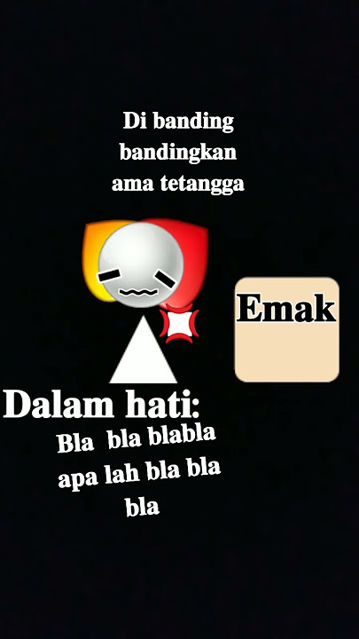 bener g guys sering banget di banding banding kan sama tetangga 🗿 #harusberanda #shorts