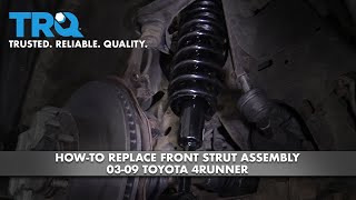 How to Replace Front Strut 0309 Toyota 4Runner