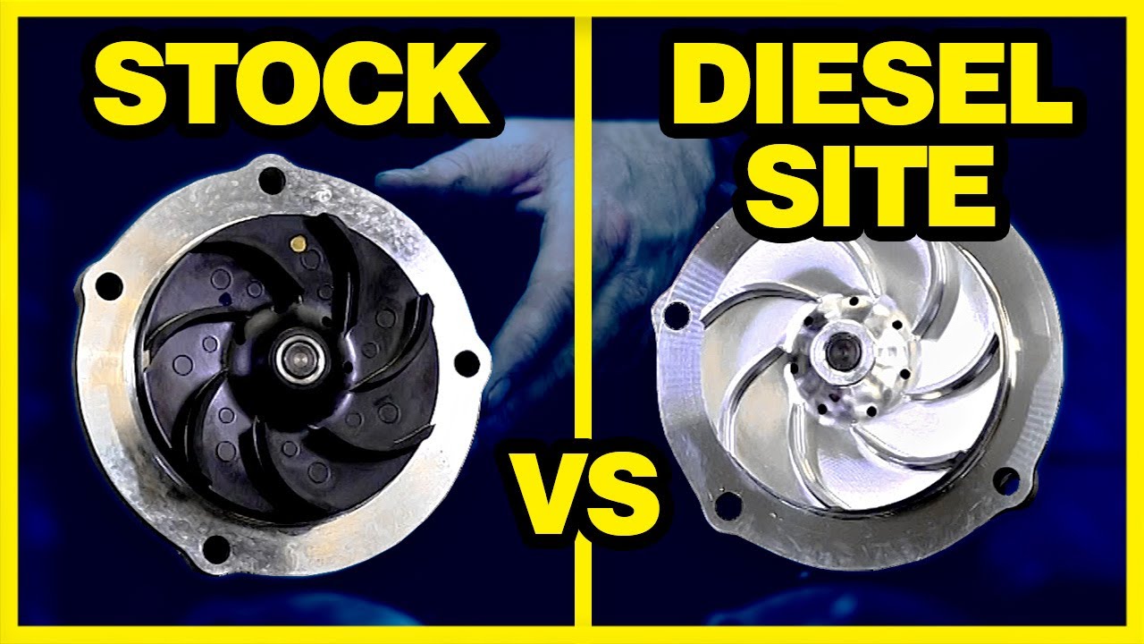 Avoiding A Main Failure Point On 6.0 Powerstrokes With A New Diesel Site Stock Water Pump 