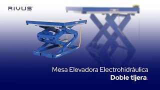 Mesa Elevadora Electrohidráulica doble tijera by RIVUS® 5 views 1 month ago 58 seconds