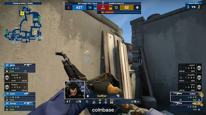 G2 NiKo and Hunter 2v5 Clutch VS Astralis | CSGO Best Moments | CSGO Highlights