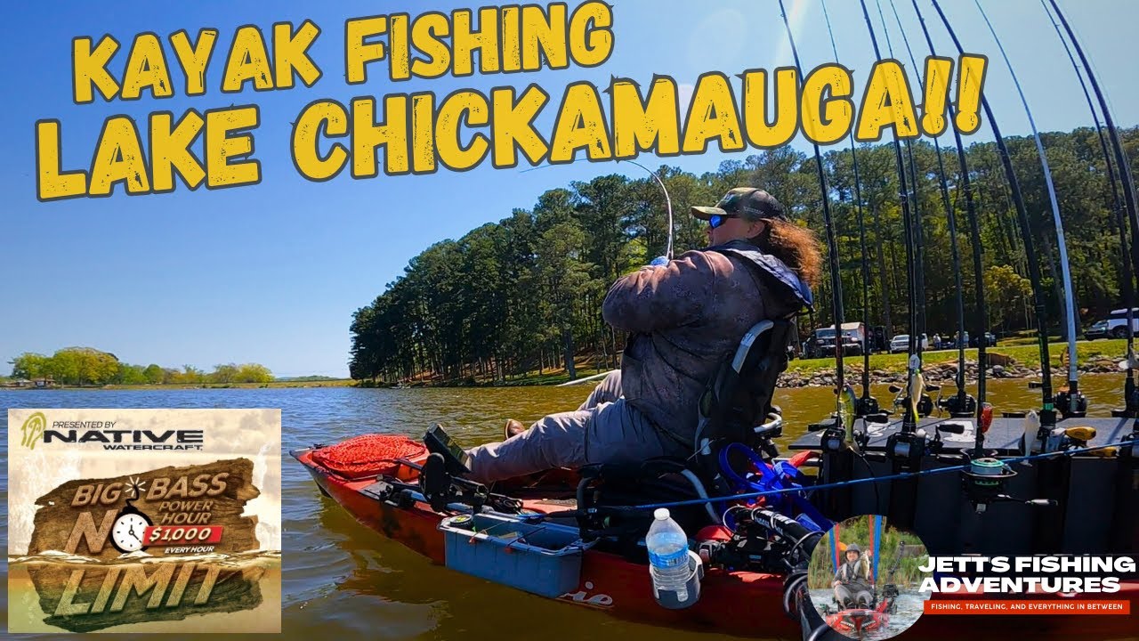 Lake Chickamauga Native No Limits Big Bass Power Hour! | Lake Chickamauga Bass Fishing