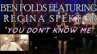 Ben Folds Featuring Regina Spektor - You Don't Know Me (Live on Conan O'Brien) | Reaction