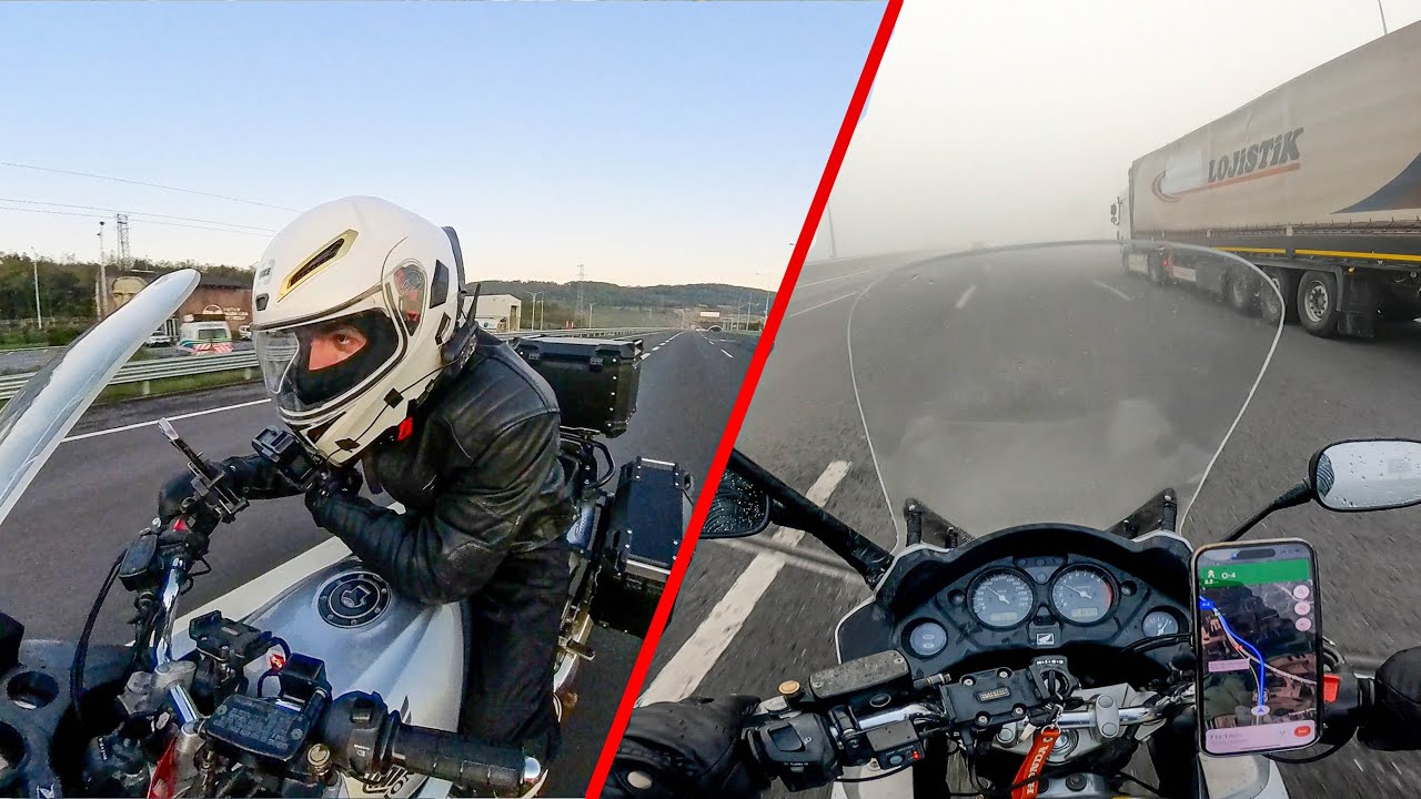 درێژترین گەشتم لە یەک ڕۆژدا هەزارکیلۆمەتر ، توشی زۆر شت بووم 😨