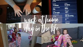 How I Manage Working At Home WITH KIDS | Day In The Life