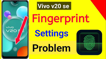 Vivo v20se finger lock set problem | vivo fingerprint not working problem solution | fingerprint
