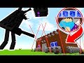 LA CASA DE TIERRA MAS SEGURA DEL MUNDO VS ENDERMAN TITAN!!! MINECRAFT RETO BASE VS TITAN