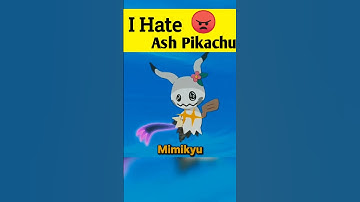 I Hate Ash Pikachu 🤬 | #shorts #ashketchum #pikachu