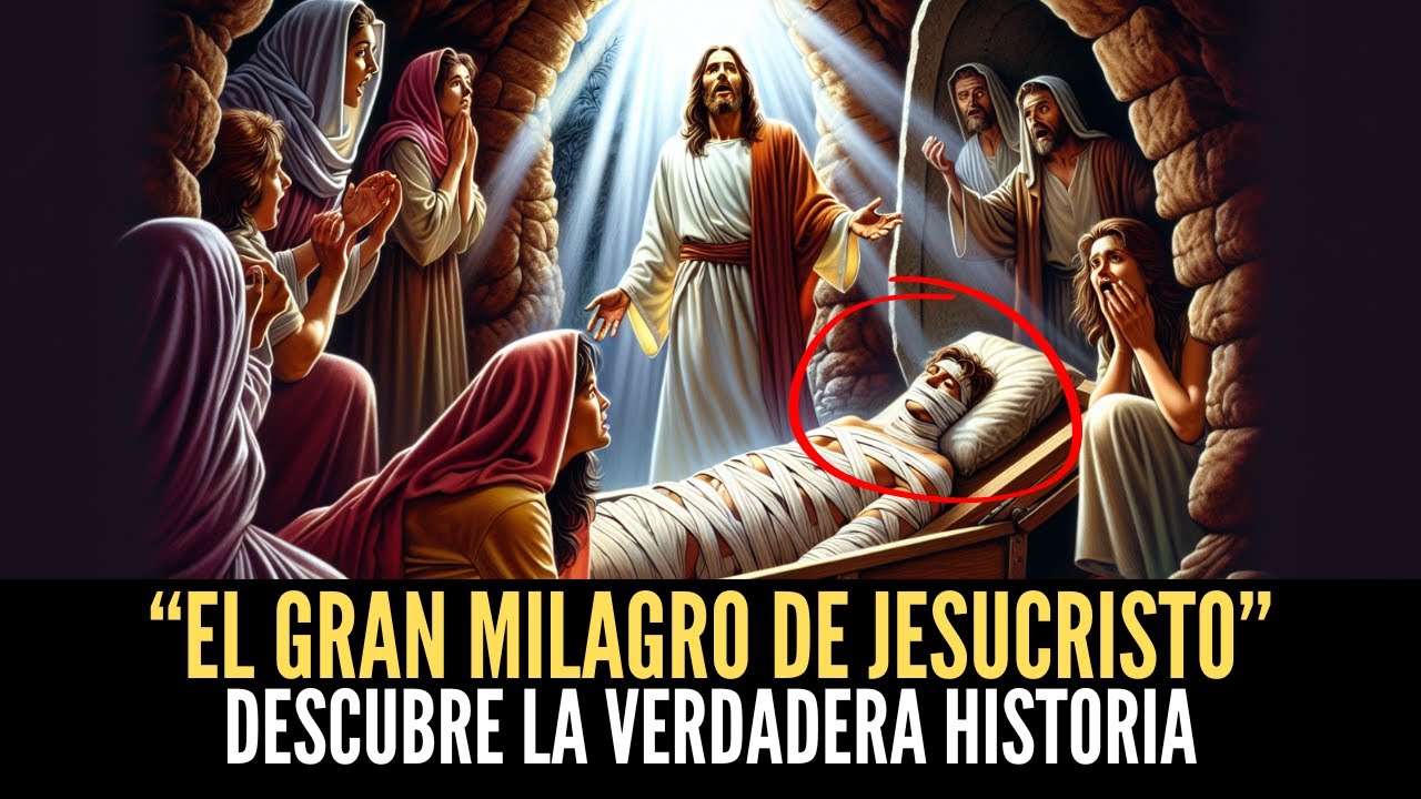 Cómo JESÚS RESUCITÓ a LÁZARO de la MUERTE - MILAGROS de la BIBLIA - YouTube