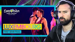 Vocal Coach Reacts to TALI - Fighter LIVE Luxembourg 1st Semi-Final  Eurovision 2024