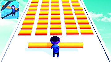 New Satisfying Mobile Game Roof Rails Top Gameplay Android,iOS Walkthrough All Levels Update Free
