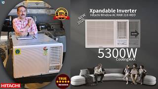 Hitachi Window AC RAW 318 HIEO XPANDABLE UPTO 5300W COOLING MAX