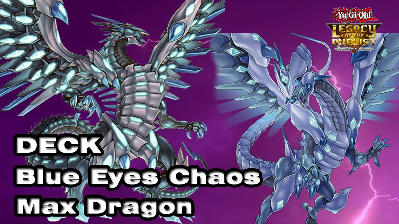 Deck Blue Eyes Chaos MAX Dragon YUGiOh MASTER DUEL YouTube