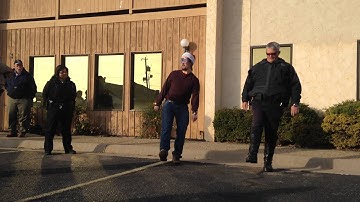 Man Fails Field Sobriety Test With Beer Goggles on