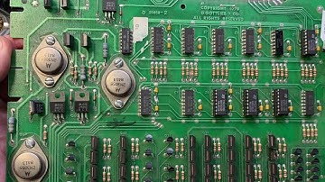 Gottlieb Driver Board Diagnosis and Repair