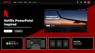 POWERPOINT PRESENTATION #3 NETFLIX INSPIRED | FREE TEMPLATE   DOWNLOAD (ppt)