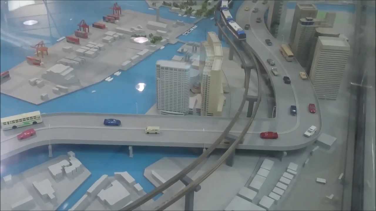 東京モノレール ジオラマ 羽田空港第1ビル駅にて Youtube