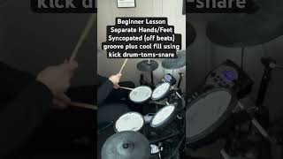 #drumlessons#tutorial#drums- Learn Hand/Feet Independence available on Patreon Link in description