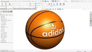 Solidworks tutorial Basketball