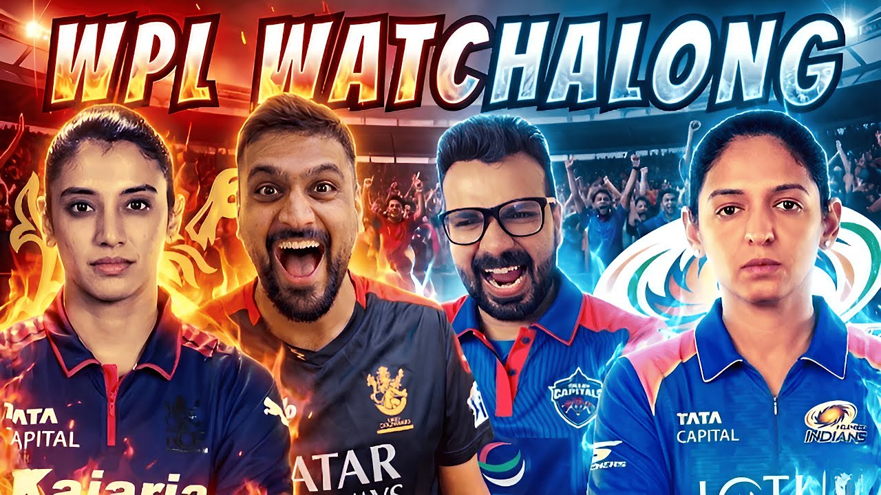 Tata WPL 2026 LIVE Watchalong | Match 16 - RCB vs MI | Smriti Mandhana vs Harmanpreet Kaur