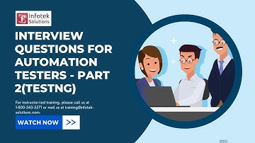 What are the interview questions for automation testers? Part 2 | Selenium - TestNG Free Tutorials