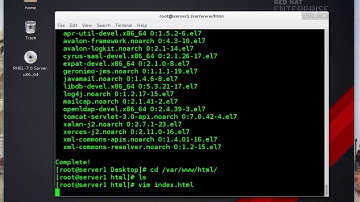 how to configure Apache/Web server on RHEL7 or CentOS
