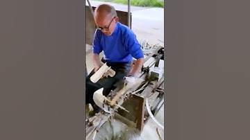 The processing of chopsticks = Good tools can improve efficiency.