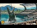 Mosasaurus Feeding Show Scene | Jurassic World (2015) Movie Clip HD 4K