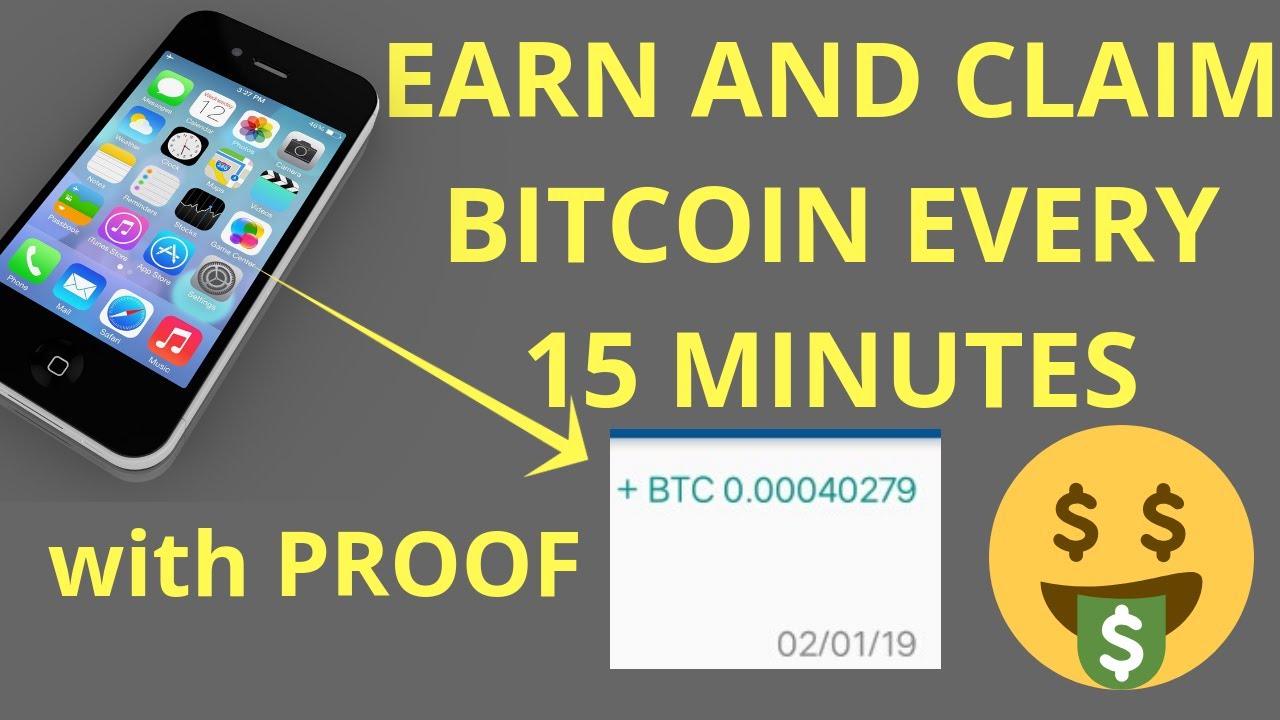 Earn And Claim Free Bitcoin Using Mobile Phone With Proof Of Payment - 